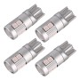 4 PCS T10 DC12V / 2W Car Clearance Light 9LEDs SMD-3030 Lamp Beads (Pink Light)