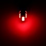 4 PCS T10 DC12V / 2W Car Clearance Light 10LEDs SMD-3030 Lamp Beads (Red Light)