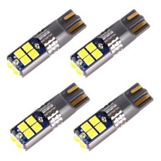 4 PCS T10 DC12V / 2W Car Clearance Light 10LEDs SMD-3030 Lamp Beads (White Light)