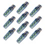 10 PCS T10 DC12V / 1.2W Car Clearance Light 12LEDs COB Lamp Beads (Ice Blue Light)