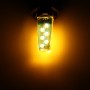 10 PCS T10 DC12V / 1.2W Car Clearance Light 12LEDs COB Lamp Beads (Yellow Light)