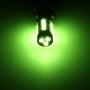 2 PCS T10 DC12V / 6.5W Car Clearance Light 15LEDs SMD-3030 Lamp Beads (Green Light)