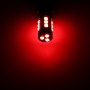 2 PCS T10 DC12V / 6.5W Car Clearance Light 15LEDs SMD-3030 Lamp Beads (Red Light)