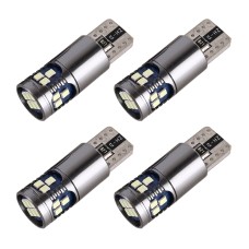 4 PCS T10 DC12V / 2.5W Car Clearance Light 18LEDs SMD-3020 Lamp Beads(Ice Blue Light)