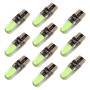 10 шт. T10 DC12V / 1W CAR CAR CHARENCE LIGHT TOB LAST BEAD (зеленый свет)