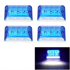 4 PCS ZS-6001 DC24V Car / Truck Side Marker Indicator Lights Bulb Lamp (Blue Light)