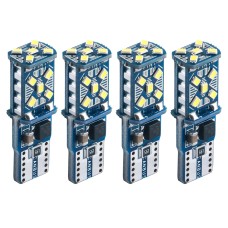 4PCS T10 DC12V / 2,52 Вт / 0,21A / 900LM CAR LOWER с декодированием