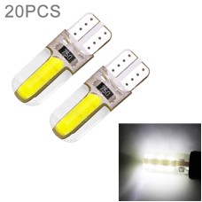 20pcs T10 DC12V / 1.08W / 0.09A Car Double Side COB Lamp Beads Clearance Light(White Light)