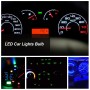 70 PCS T5 / T10 Car Modification LED Indicator Light with T5 / T10 Lamp Holder