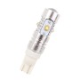 T10 25W 1250LM 6500K White Light 5 XT-E Светодиодный зазор, постоянный ток, DC12-24V (серебро + желтый)