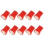 10 PCS T10 8 LED Car Signal Light Bulb(Red Light)