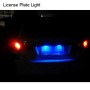 2 PCS T10 2W 120-140LM 6 LED Ice Blue 5050 LED Brake Light for Vehicles, DC12V