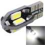 10 PCS T10 4W 280LM White Light 8 LED SMD 5630 Canbus Decode Car Clearance Lights Lamp, DC 12V