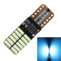 2 PCS T10 4.8W 720LM Ice Blue Light 24 SMD 4014 LED Error-Free Canbus Car Clearance Lights Lamp, DC 12V