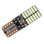 2 PCS T10 4.8W 720LM Ice Blue Light 24 SMD 4014 LED Error-Free Canbus Car Clearance Lights Lamp, DC 12V