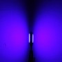2 ПК, T10 6W 180LM Blue Light Double-Lace 2 COB LED DECOD