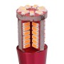 2 PCS T10 5W 285LM Pink Light 57 SMD 4014 LED Error-Free Canbus Car Clearance Lights Lamp, DC 12V