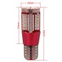 2 PCS T10 5W 285LM Red Light 57 SMD 4014 LED Error-Free Canbus Car Clearance Lights Lamp, DC 12V