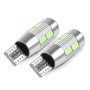 2PCS Car Styling Car Auto LED T10 Canbus 194 W5W 10 SMD 5630 LED Light Bulb LED Light Parking Car Side Light