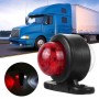 2 PCS X9 12-24V Mini Double-Sided Red And White Truck Side Lights Modified Special Side Lights