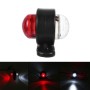 2 PCS X9 12-24V Mini Double-Sided Red And White Truck Side Lights Modified Special Side Lights