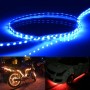 5 PCS Flow Style 45 LED 3528 SMD Waterproof Flexible Car Strip Light for Car Decoration, DC 12V, Length: 90cm(Blue Light)