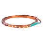 5 PCS Flow Style 45 LED 3528 SMD Waterproof Flexible Car Strip Light for Car Decoration, DC 12V, Length: 90cm(Green Light)