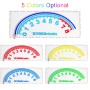 Rear Windshield Speedometer Shape Decorative Light Music Rhythm Light, Cable Length: 3m(Blue Light)