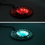 4 in 1 90cm/120cm RGB Colorful Flashing Decorative Chasis Light Sound Control Light Music Rhythm Light with Wireless Remote Control, DC 12V