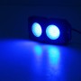 18W DC 12-24V 1.2A LED Double Row Car Bottom Light / Chassis Light / Yacht Deck Atmosphere Light (Blue Light)