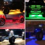 DC12-24V 18/27/36W 4 in 1 Dual-row RGB Mobile Phone Bluetooth APP Control Car Bottom Light / Chassis Light / Yacht Deck Light