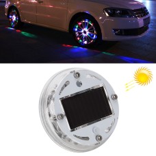 Светодиод солнечного автомобиля красочные флэш -колеса водонепроницаемые огни