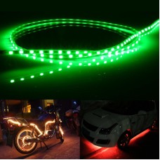 5 PCS Normally-on Style 45 LED 3528 SMD Waterproof Flexible Car Strip Light for Car Decoration, DC 12V, Length: 45cm