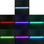 56см RGB 48 LED 5050 SMD CAR KNIGHT RIDER STRING LIGHT с дистанционным контроллером, 26 мод сканирования