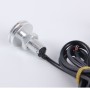 2 PCS 22.5mm 3W 200LM White + Yellow Light 6 LED SMD 2835 Eagle Eye Car Steering Light Daytime Running Light(Silver)