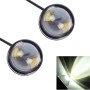 2 PCS 15W 6000K CREE 4 LED Eagle Eye Light, DC 12V