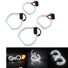 4 PCS Auto для BMW E90 Angel Eye Light, DC 12V (белый свет)