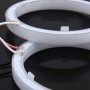 2 PCS 2.5inch Car Angel Eyes Light, DC 12V(White Light)