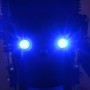 Car / Motorcycle 12 - 85V 1W Strobe Eagle Eye Light (Blue Light)