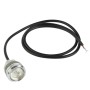 3W Waterproof Eagle Eye Light Blue LED Light for Vehicles, Cable Length: 60cm(Silver)