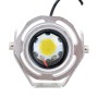 10W 500LM White Light 6500K COB LED Wired Hexagon Eagle Eyes Car Fog Lamp, Wire Length:35cm, DC 12-24V(Silver)