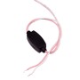 80mm 5W 180LM Angel Eyes Circles Car Headlight Pink Light COB LED Lights for Vehicles, DC 12-24V