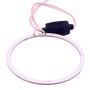 80 мм 5w 180lm Angel Eyes Circles Car Furlight Farlight Green Light Led Lights для транспортных средств, DC 12-24V