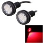 2 шт. MZ 22,5 мм 1,5 Вт 150lm Red Light 3 Светодиодный SMD 5630 Spotlight Eagle Eye Light Daytime Hun Light для транспортных средств