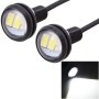 2 PCS MZ 22.5mm 1.5W 150LM White Light 3 LED SMD 5630 Spotlight Eagle Eye Light Daytime Running Light for Vehicles