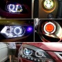 70mm 5W 180LM Angel Eyes Circles Car Headlight Blue Light COB LED Lights for Vehicles, DC 12-24V