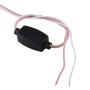 90mm 5W 180LM Angel Eyes Circles Car Headlight COB LED Lights for Vehicles, DC 12-24V(Pink Light)