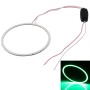 90 мм 5W 180LM Angel Eyes Circles Car Furlight Furlight Top Led Lights для транспортных средств, DC 12-24V (зеленый свет)