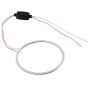 90 мм 5W 180LM Angel Eyes Circles Car Furlight Furlight Top Led Lights для транспортных средств, DC 12-24V (зеленый свет)