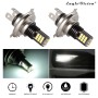 2 PCS EV11 9003 / H4 DC9V-30V 5W 6000K 400LM Car LED Fog Light 24LEDs SMD-3030 Lamps